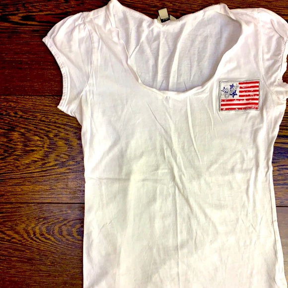 VINTAGE GUESS T-SHIRT TOP - Picture 2 of 5